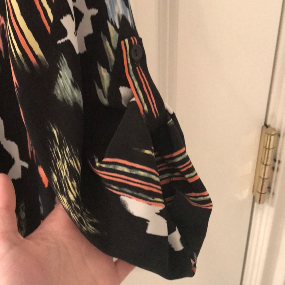 Colorful Patterned Blouse - Picture 2 of 3